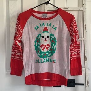 Girls Holiday Sweater